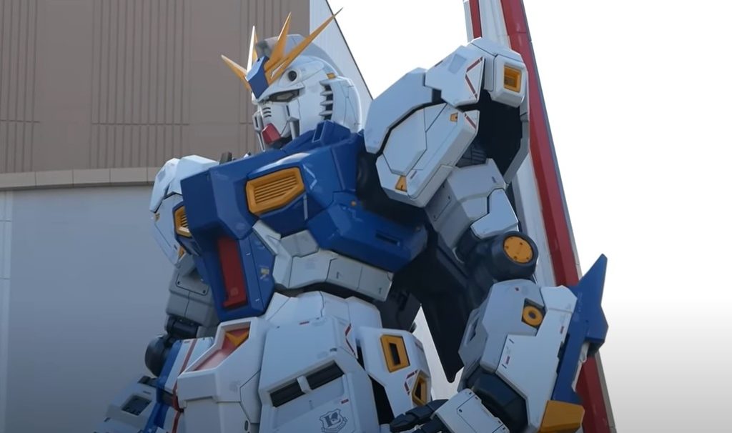 建造中のνガンダム