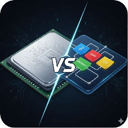 CPU vs SoCのicon