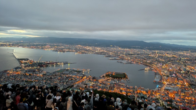 函館の全景